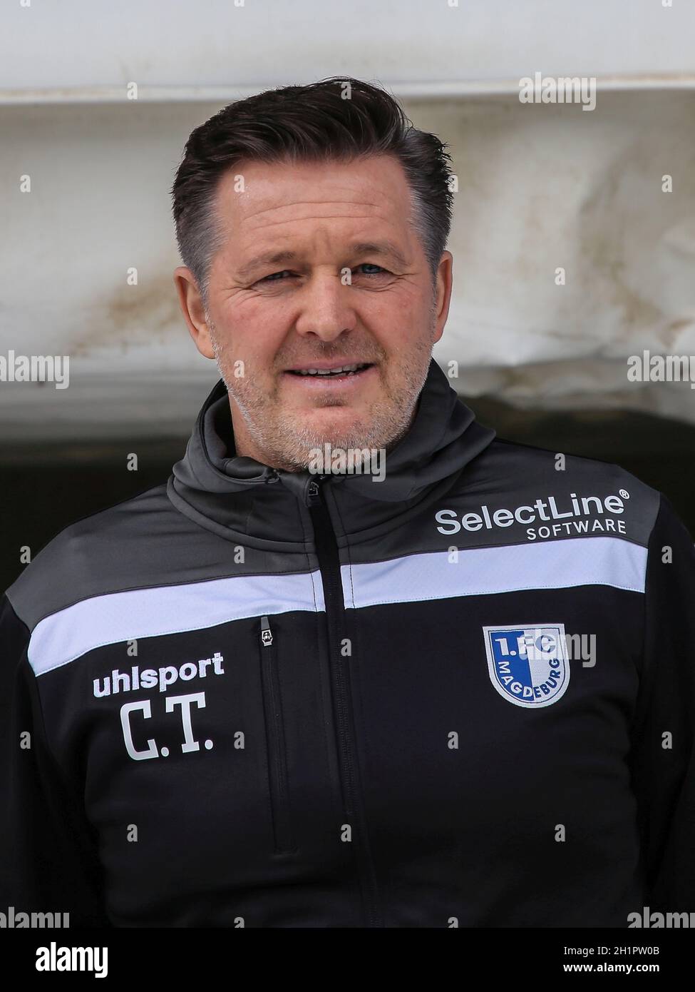 Cheftrainer Christian Titz 1.FC Magdeburg 3.Liga saison 2020-21 Banque D'Images