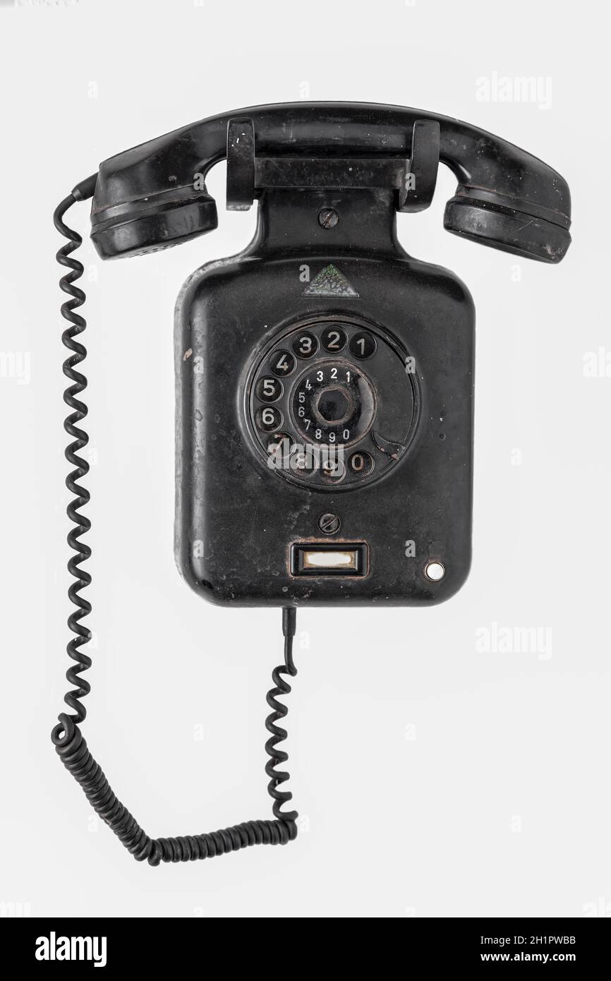 Téléphone mural interne - Bakélite