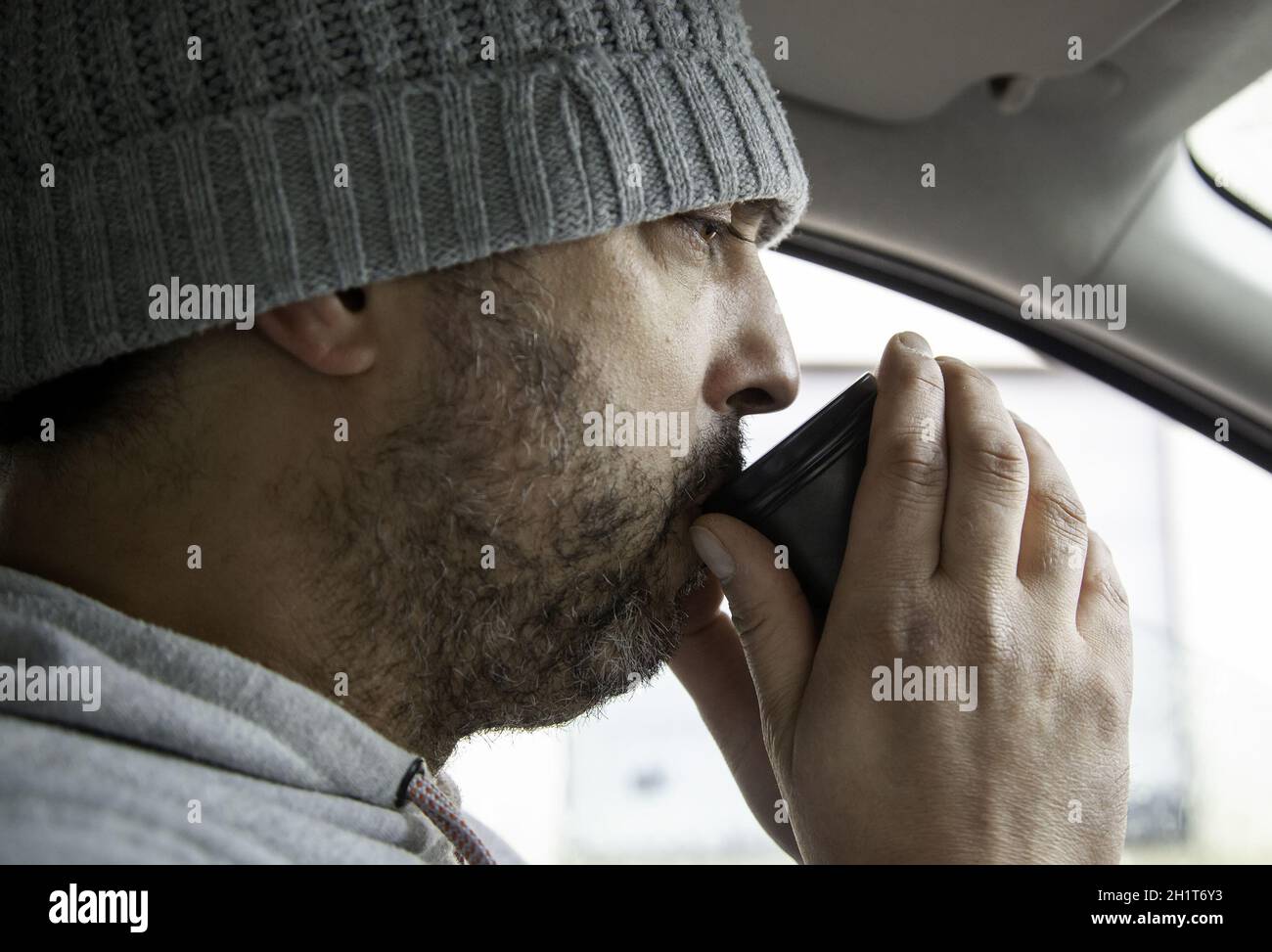 Détail de la boisson chaude, la vie quotidienne Banque D'Images