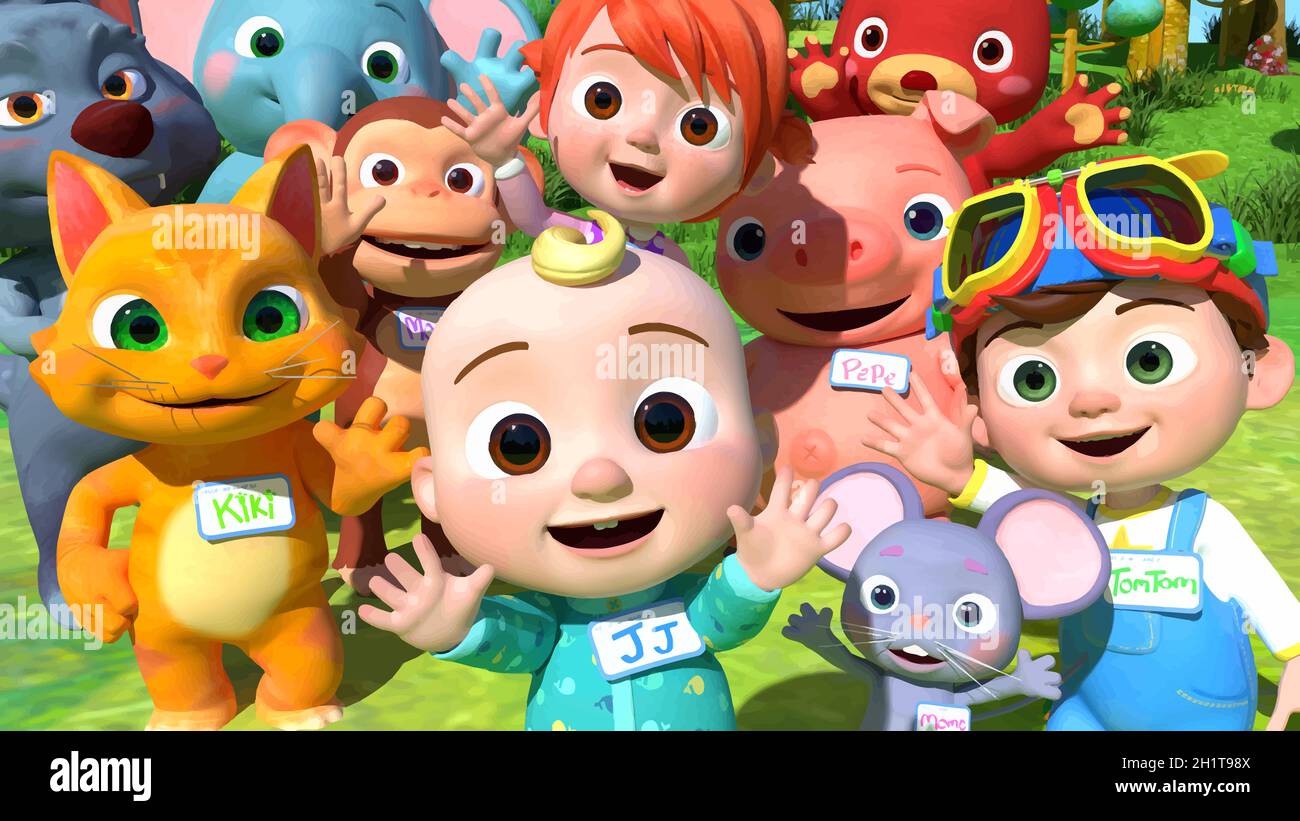 cocomelon dessin animé pour bébé éditorial Photo Stock - Alamy