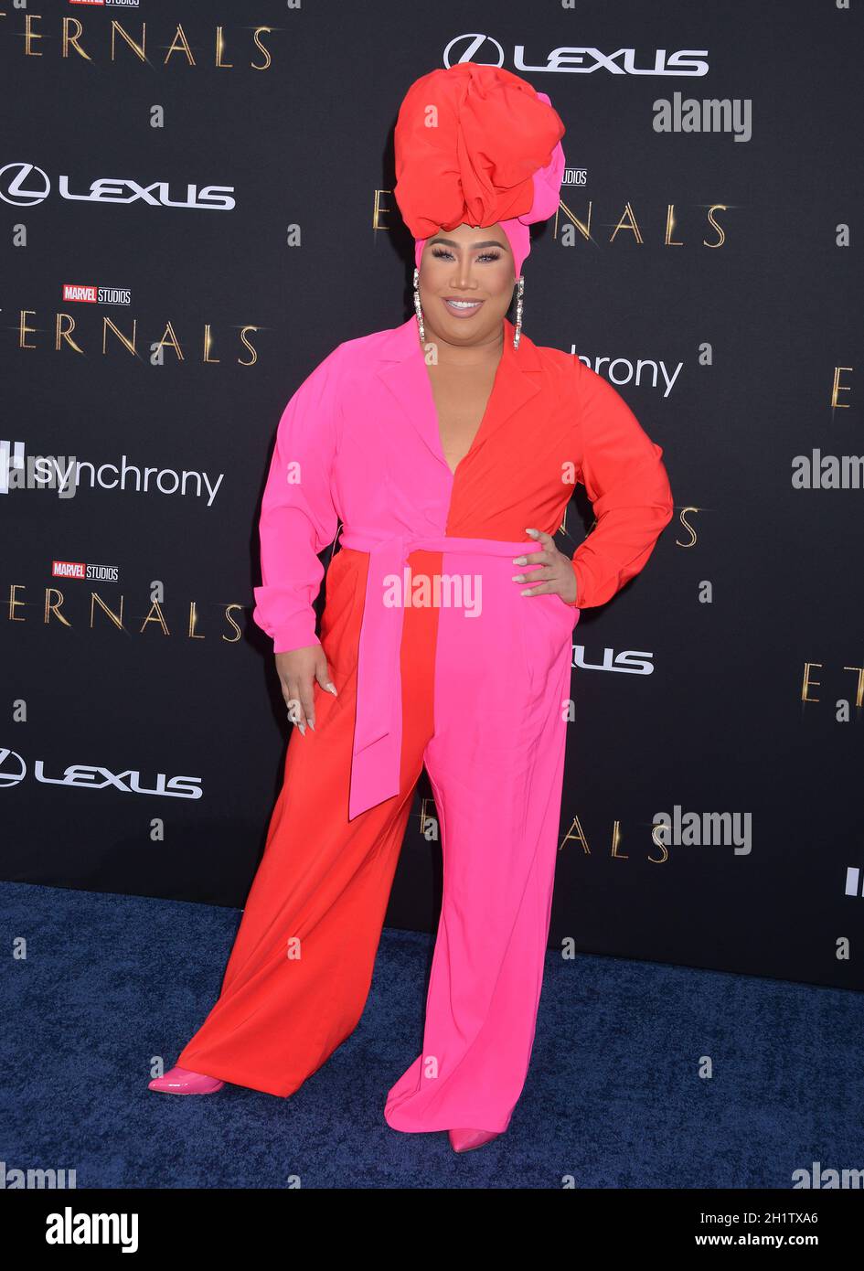 Los Angeles, États-Unis.19 octobre 2021.Patrick Starrr participe à la première « Eternals » des studios Marvel le 18 octobre 2021 à Los Angeles, Credit: Tsuni/USA/Alay Live News Banque D'Images