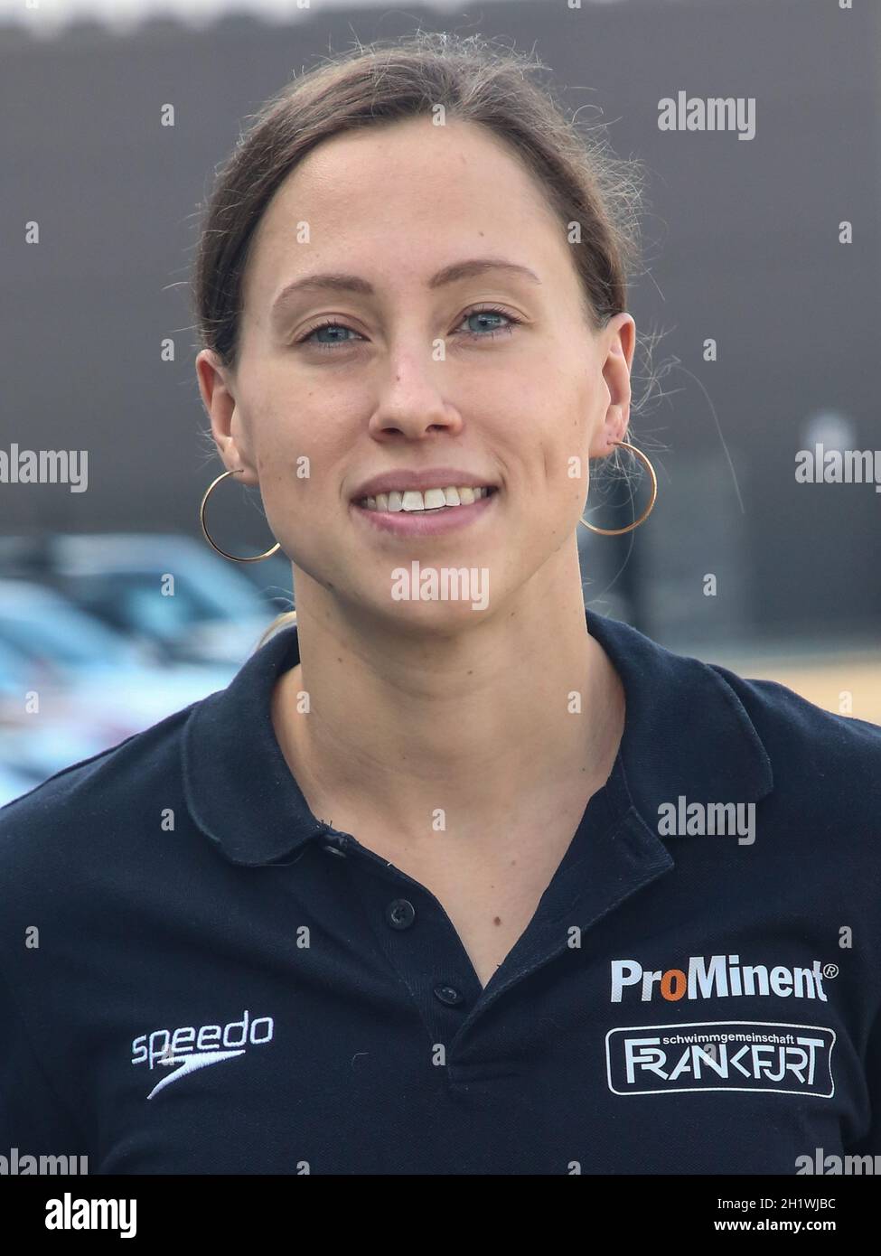 deutsche Schwimmerin Sarah Köhler SG Frankfurt BEI Verabschiedung für Tokio Olympia 2021 Banque D'Images