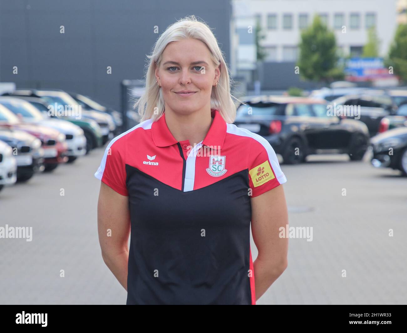 Niederländische Schwimmerin Sharon van Rouwendaal SC Magdeburg BEI Verabschiedung für Tokio Olympia 2021 Banque D'Images