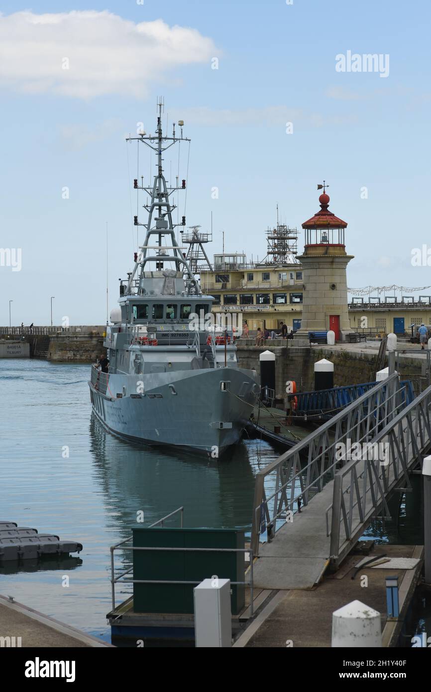 Port de Margate dans le kent Banque D'Images