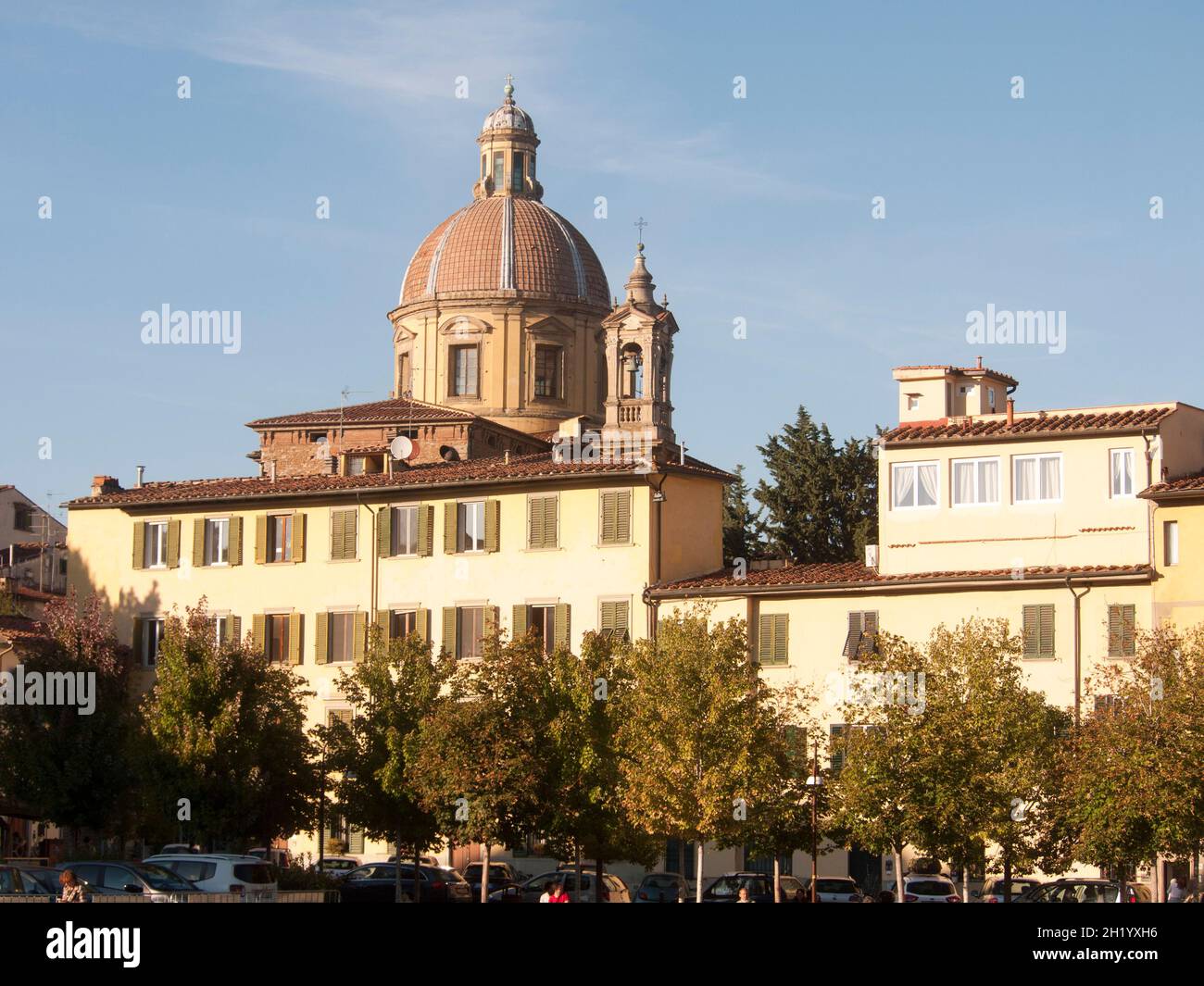 Italie, Toscane, Florence, l'église de Cestello. Banque D'Images
