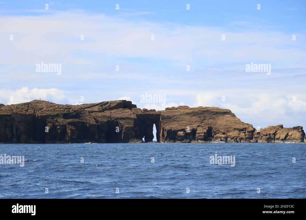 L'île de Deitado, Pico, Açores Banque D'Images