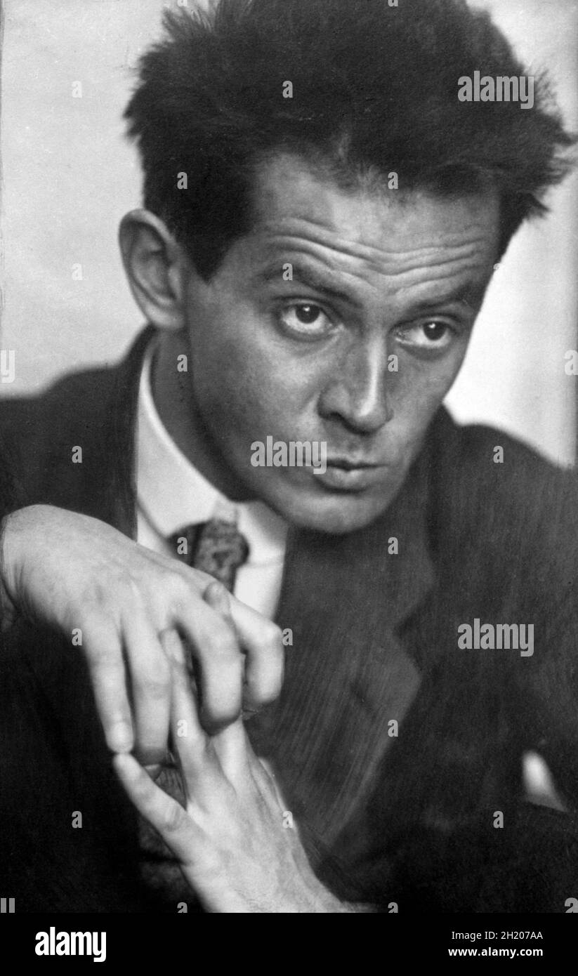 Egon Schiele (1890-1918), portrait d'Anton Josef, 1914 Banque D'Images