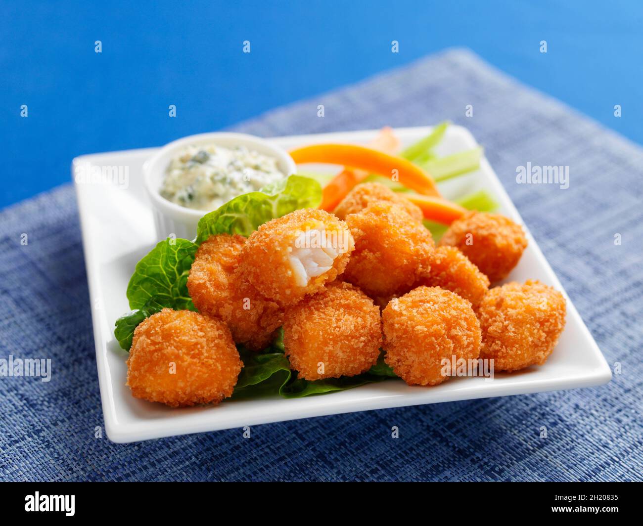 Morsures de poisson de Buffalo Banque D'Images