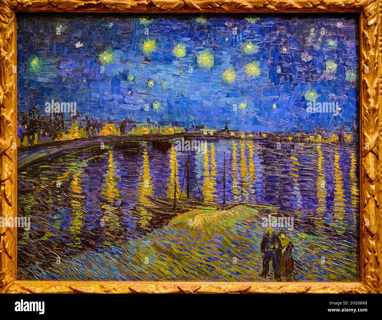 France, Paris, Musée d'Orsay, la nuit étoilettes, Vincent Van Gogh Banque D'Images