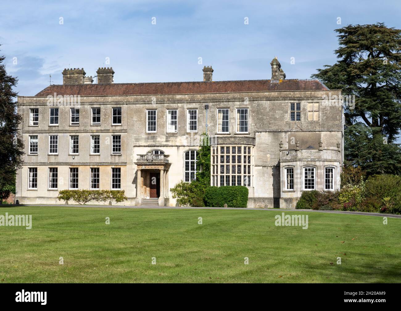 Elmore court grade II* manoir classé à Elmore, Stroud, Gloucester, Gloucestershire, Angleterre,ROYAUME-UNI Banque D'Images