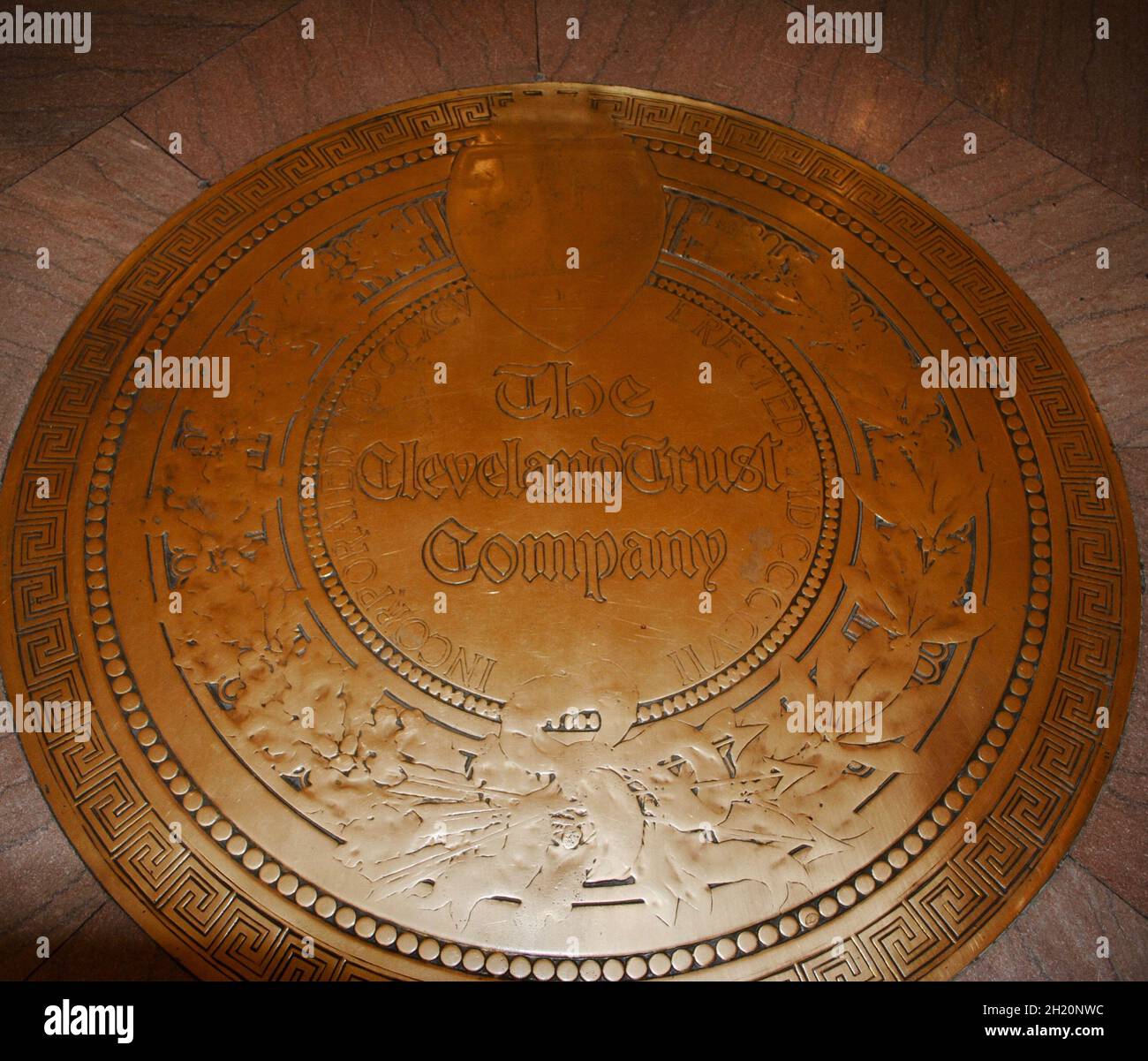 L'ancien bâtiment de la Cleveland Trust Company qui abrite aujourd'hui le magasin et le marché gastronomiques de Heinen Banque D'Images