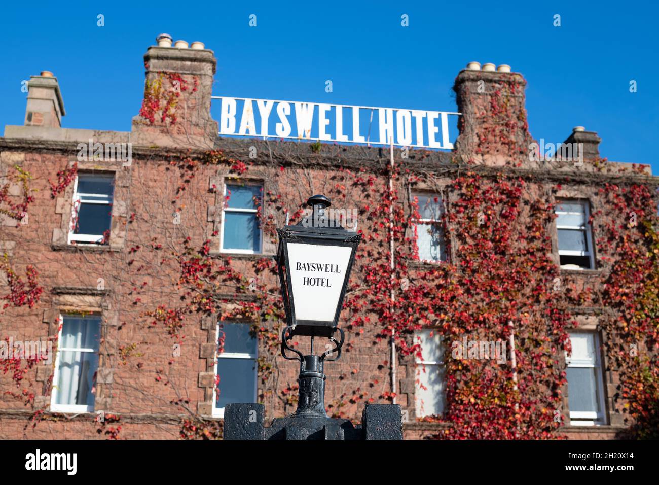 Bayswell Park Hotel and restaurant, Dunbar, East Lothian, Écosse, Royaume-Uni Banque D'Images