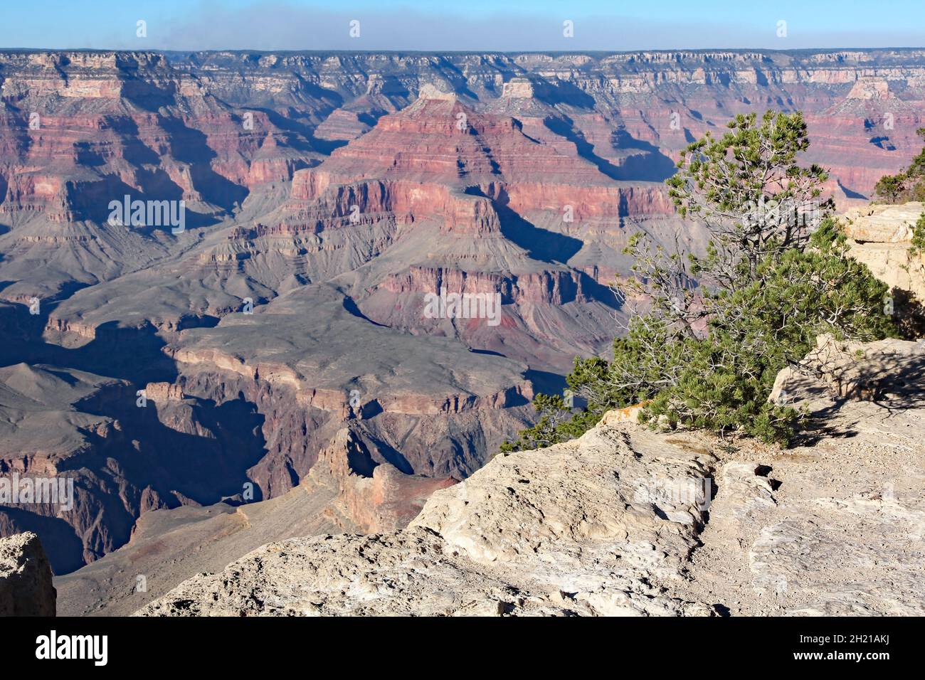 Vue sur le parc national du Grand Canyon, Arizona, États-Unis Banque D'Images