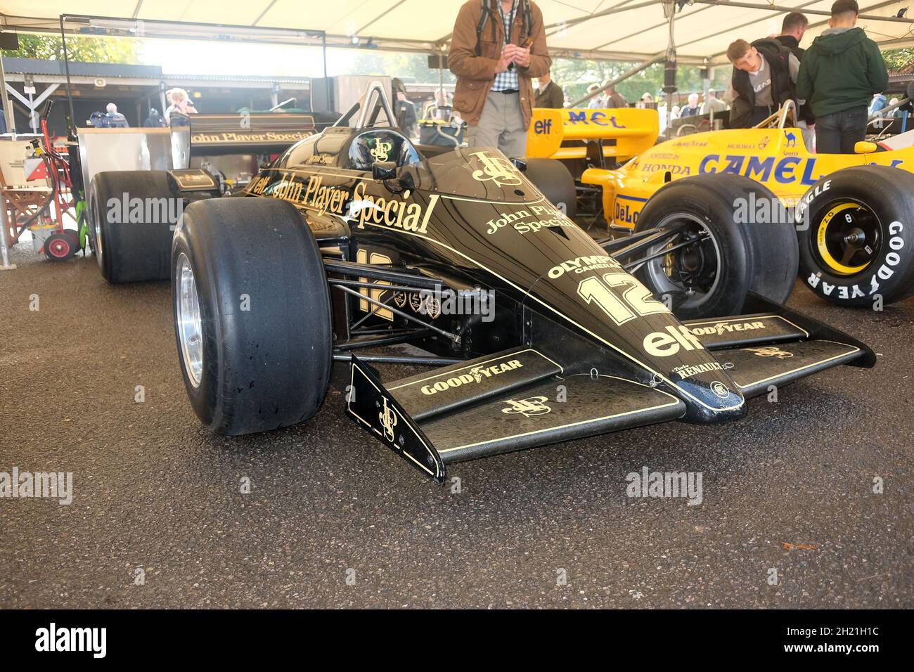Octobre 2021 - le Covid a retardé la réunion des membres de Goodwood 78. Banque D'Images