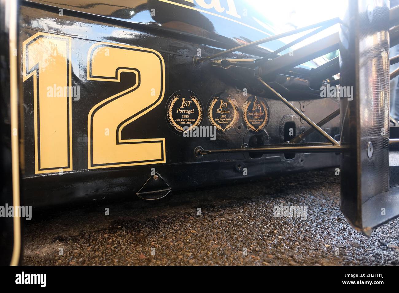 Octobre 2021 - le Covid a retardé la réunion des membres de Goodwood 78. Banque D'Images