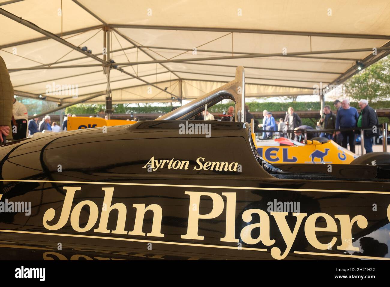 Octobre 2021 - le Covid a retardé la réunion des membres de Goodwood 78. Banque D'Images