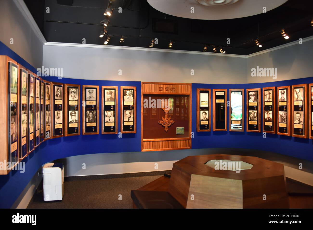 Oahu, Bonjour.ÉTATS-UNIS 6/9/2021.Fort DeRussy.Batteries construites Randolph 2 x 14 pouces fusils de marine et Dudley (qui n'existe plus) vers 1911.Musée Banque D'Images