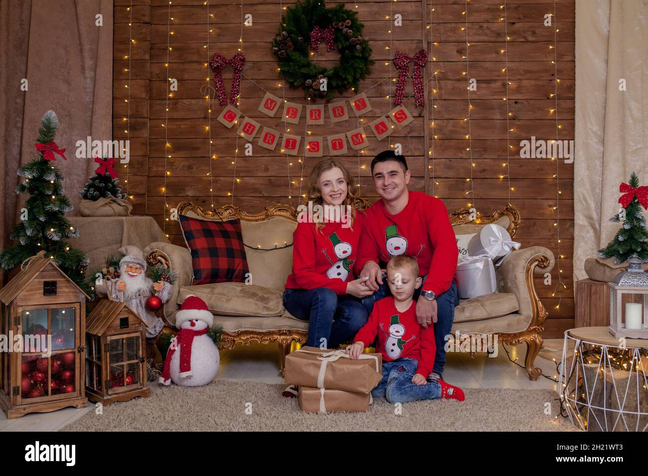 Pyjama Famille Noël Mère Fille - Haut Et Pantalon Confortable - Motif Sapin De Noël - En Polyester Doux - Pour Soirées Cocooning Et Fêtes