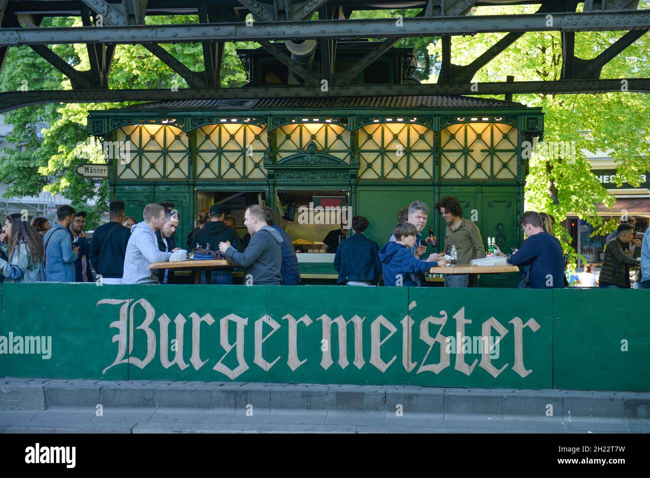 Burgermeister, Schlesisches Tor, Kreuzberg, Berlin, Allemagne Banque D'Images
