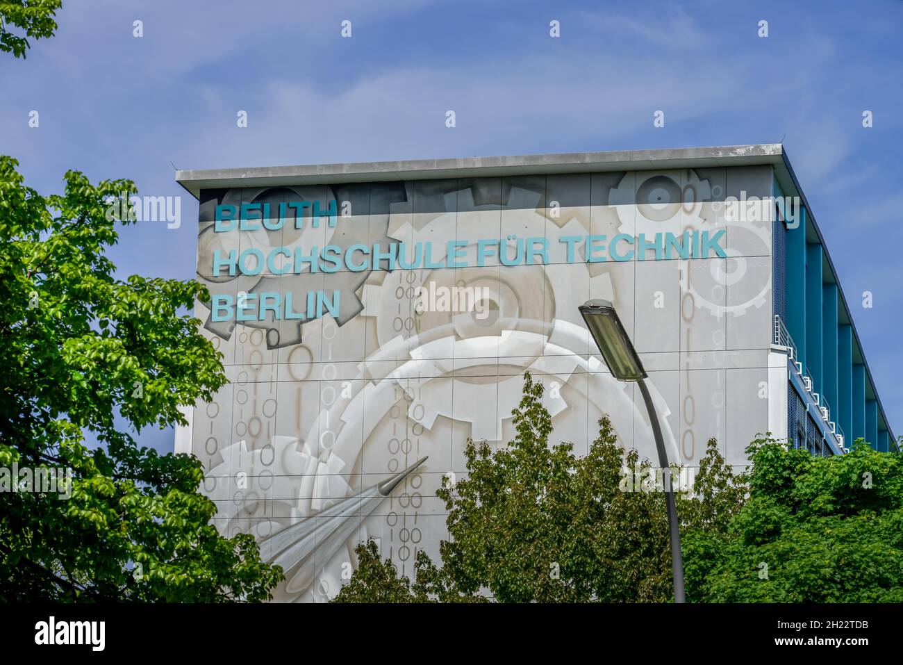 Université des sciences appliquées de Beuth, Luxemburg Strasse, Wedding, Berlin, Allemagne Banque D'Images