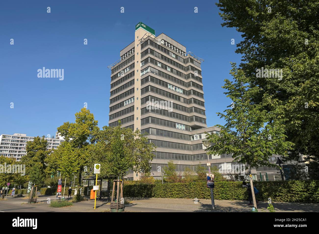 AOK Krankenkasse Verwaltung, Wilhelmstraße, Kreuzberg, Berlin, Allemagne Banque D'Images