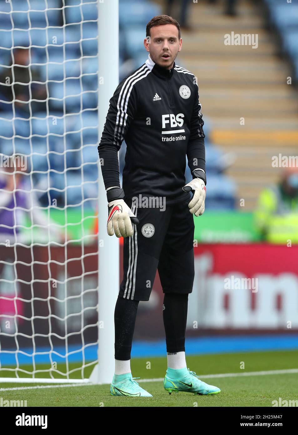 Danny Ward de Leicester City - Leicester City v Manchester United, Premier League, King Power Stadium, Leicester, Royaume-Uni - 16 octobre 2021 usage éditorial uniquement - restrictions DataCo applicables Banque D'Images
