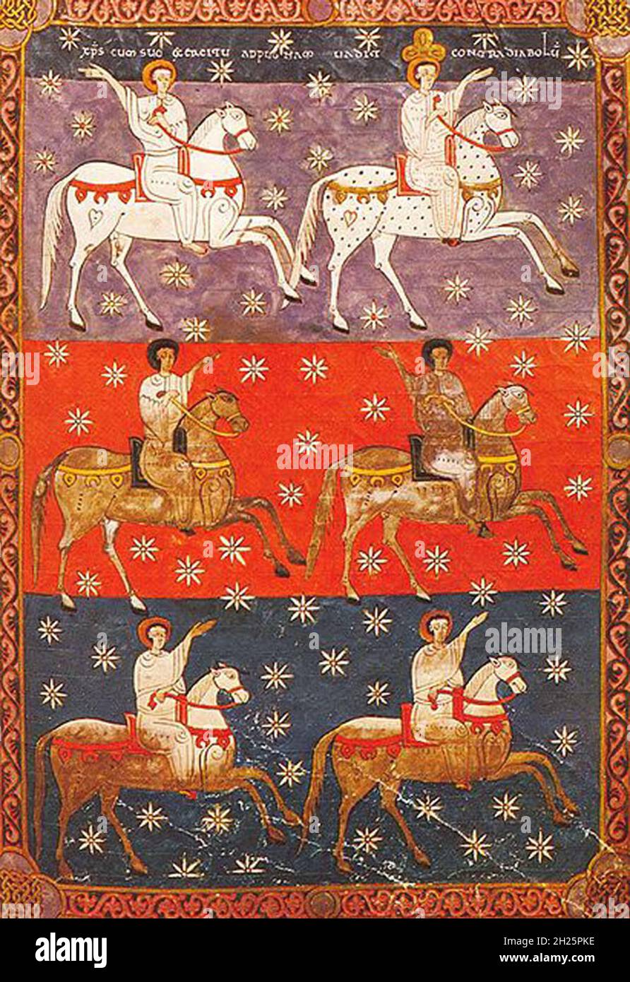 Art Tudor vintage du XVe siècle Banque D'Images
