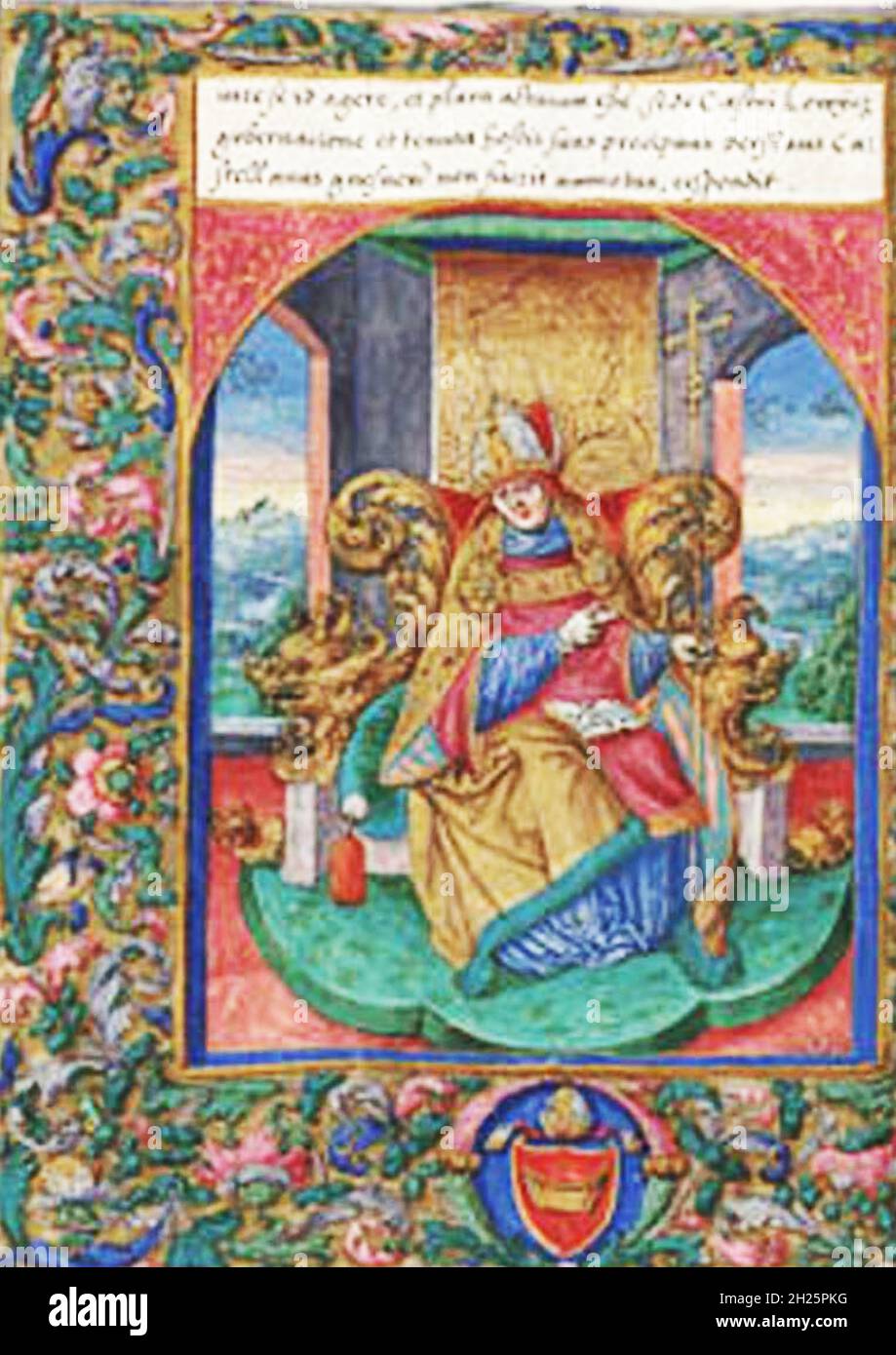 Art Tudor vintage du XVe siècle Banque D'Images