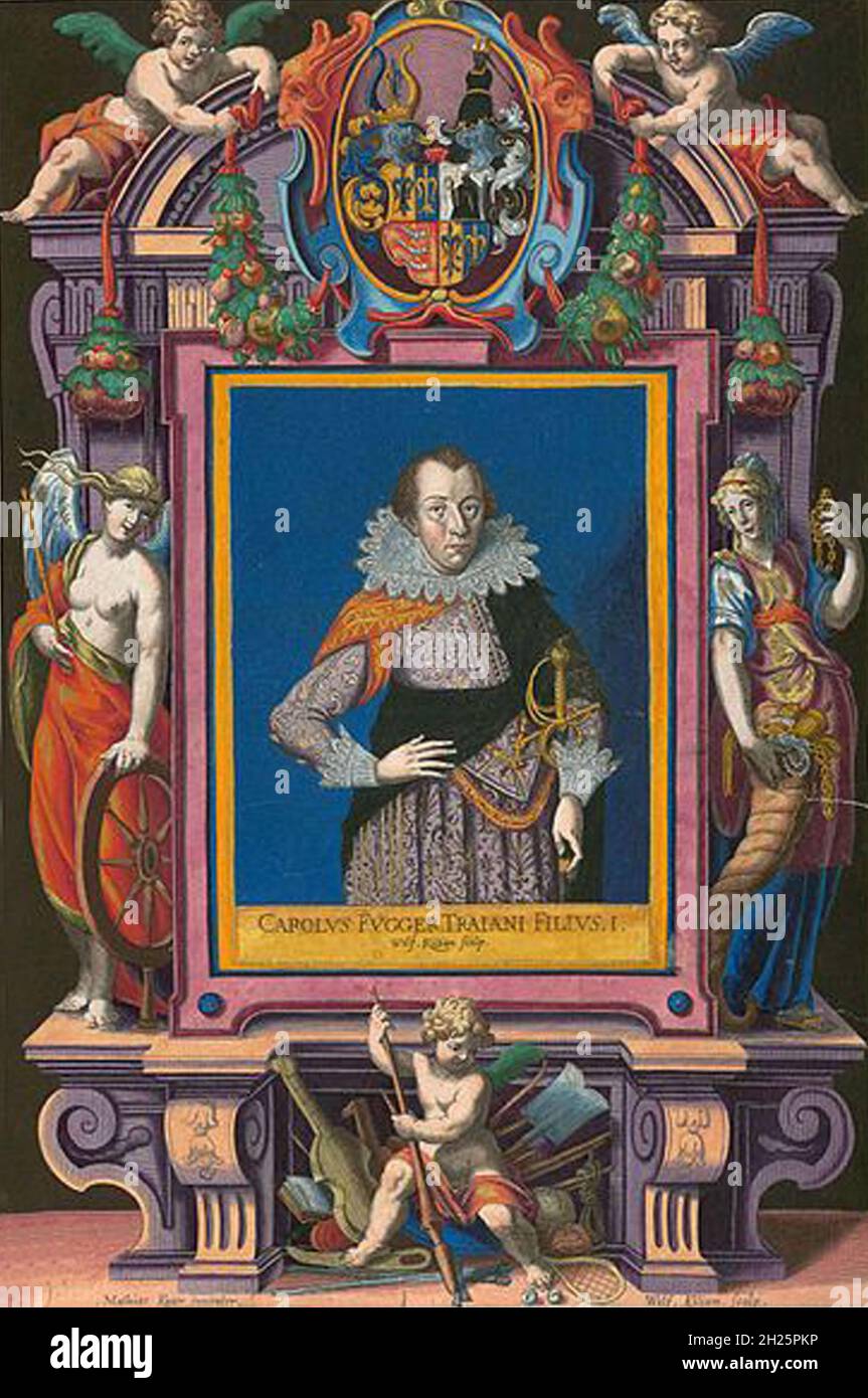 Art Tudor vintage du XVe siècle Banque D'Images