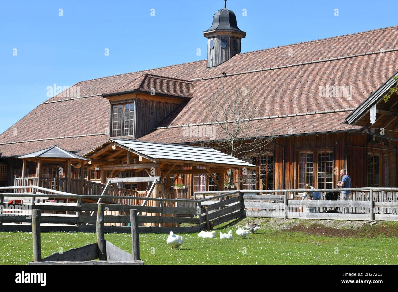 Gut Aiderbichl à Salzbourg, Österreich, Europa - Gut Aiderbichl à Salzbourg, Autriche, Europe Banque D'Images