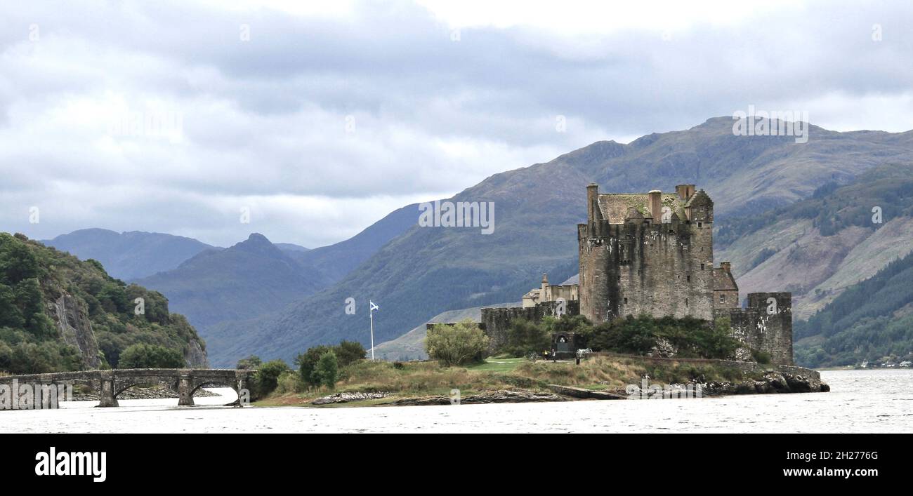 Eileen Donan Castle, Scotland Banque D'Images