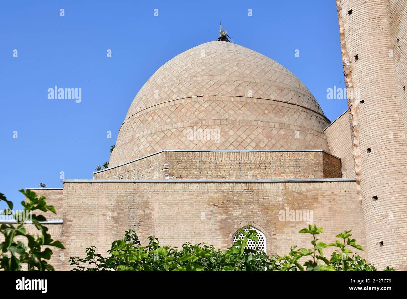 Mausolée de Jahongir, complexe d'Imam Hazrati, Shahrisabz, région de Qashqadaryo, Ouzbékistan,Asie centrale Banque D'Images