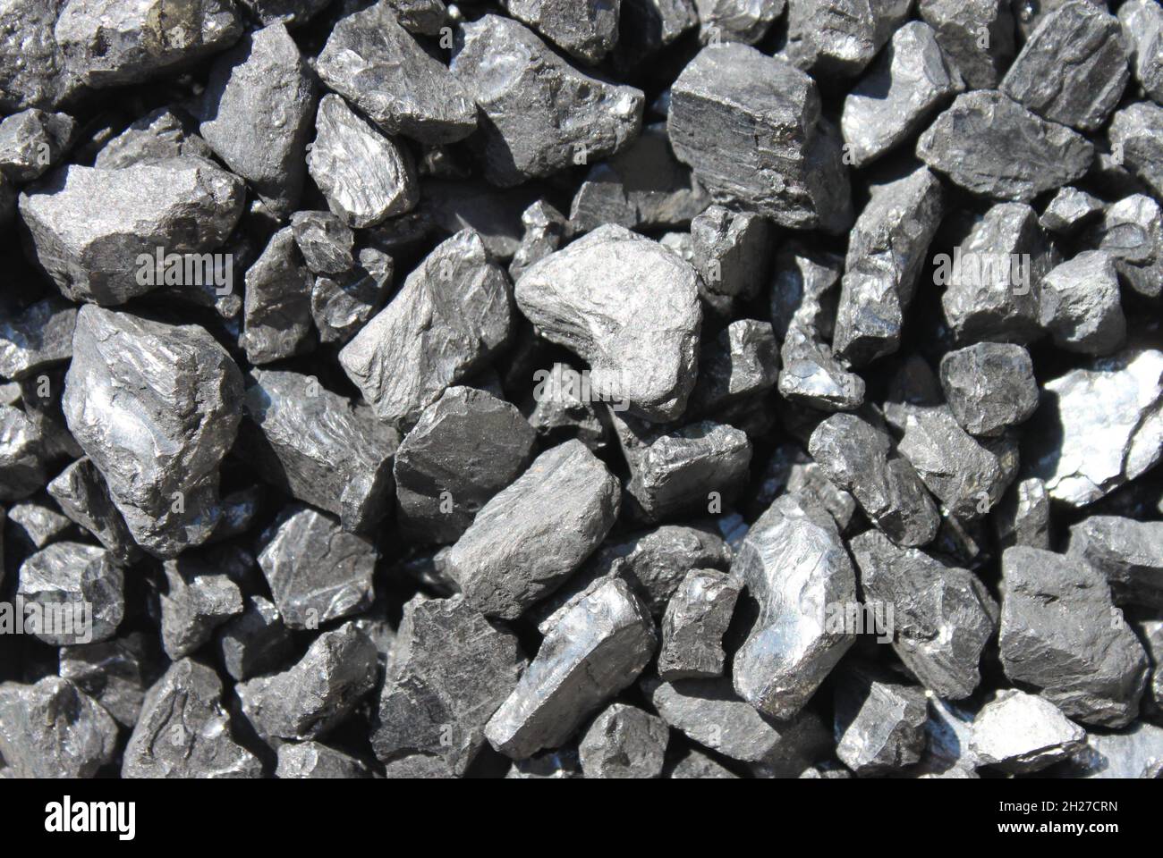 l'un des derniers charbons noirs d'antrazite de la mine d'ibbenbüren allemagne avant sa fermeture Banque D'Images