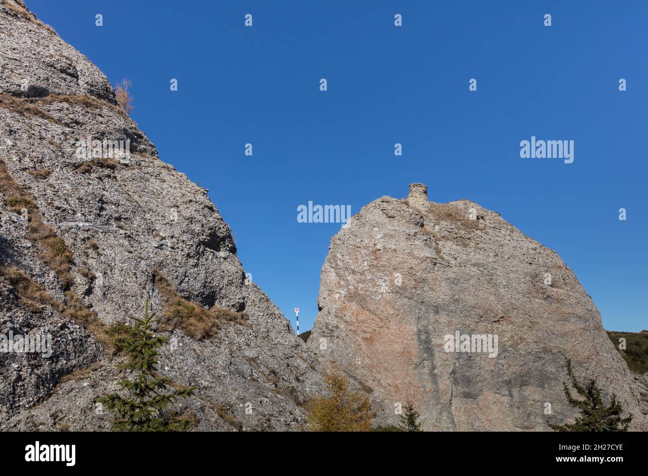 En Montagne Zaganu Massif Ciucas Carpates roumaines Banque D'Images