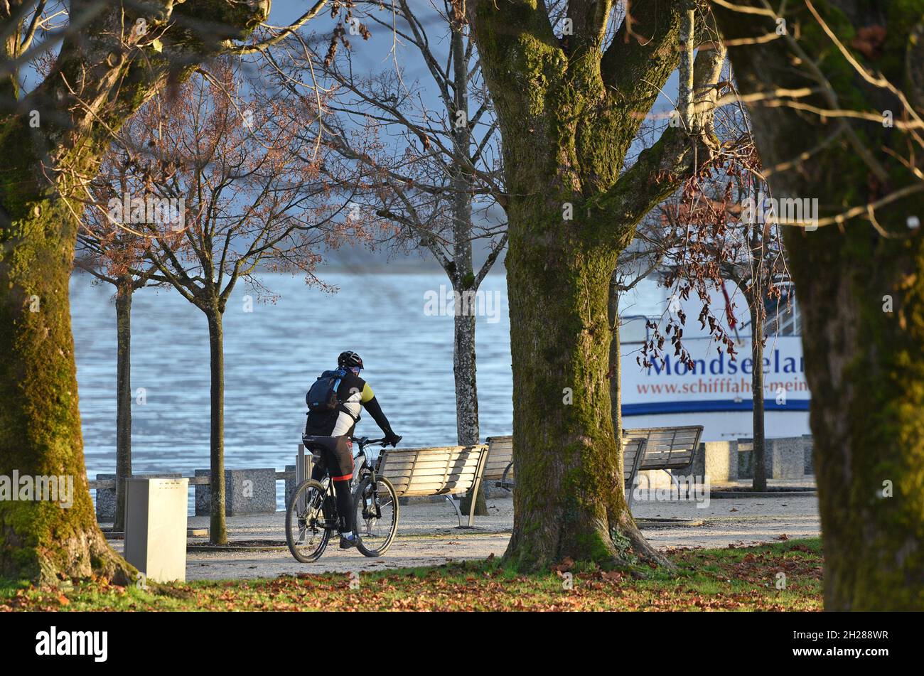 Erholung im Freien im Salzkammergut während des lockdown à Österreich (Europa) - Loisirs de plein air dans le Salzkammergut pendant le lockdown à Aust Banque D'Images