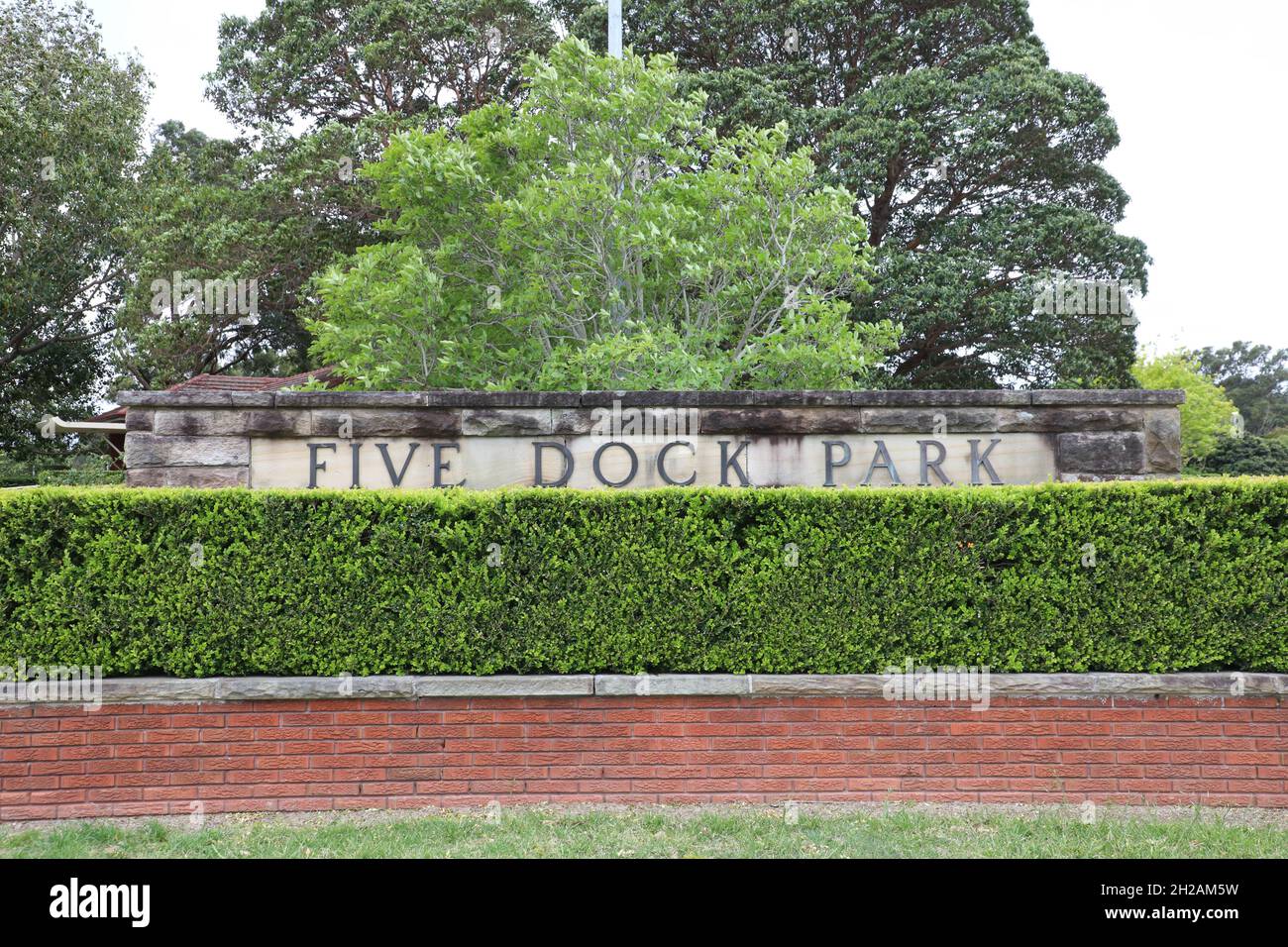 Five Dock Park, Five Dock, Sydney, Nouvelle-Galles du Sud, Australie Banque D'Images