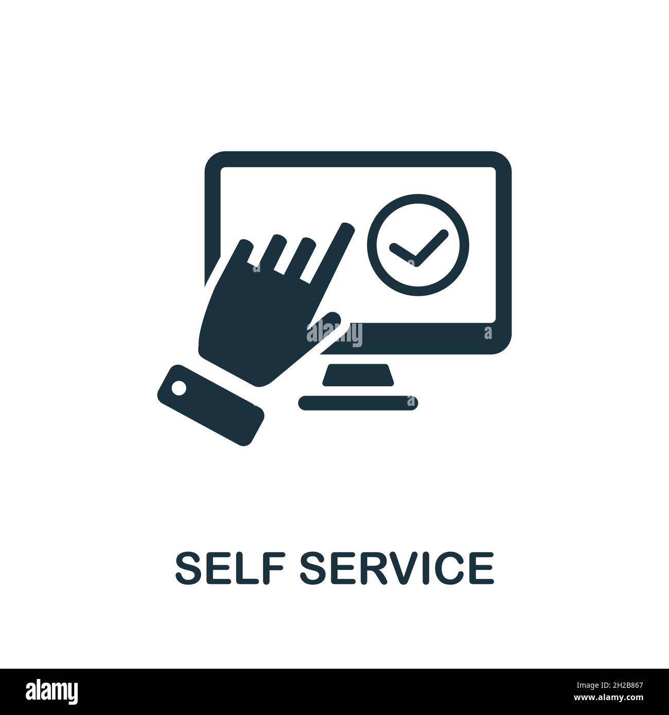 Presse de terminal Banque d'images vectorielles - Alamy