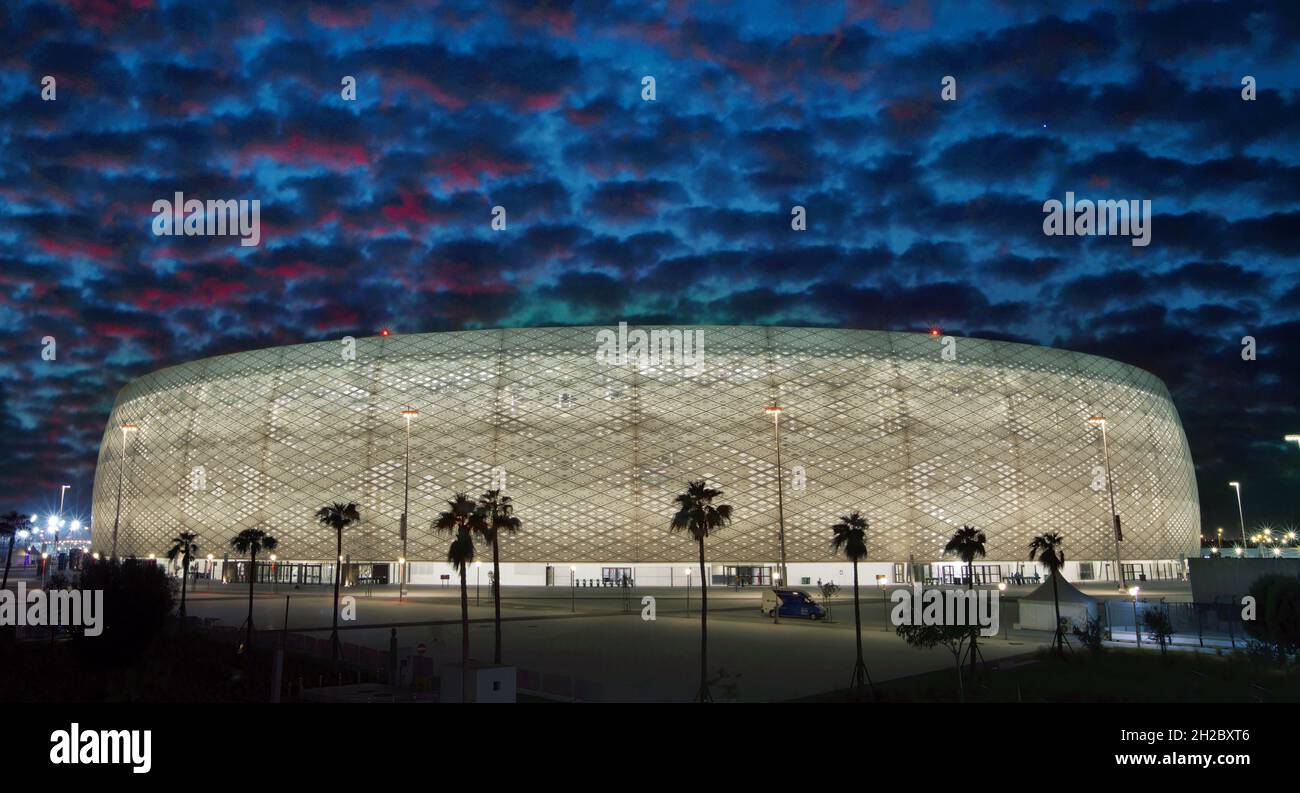 Qatar 2022 stade Al Thumama - QATAR Banque D'Images