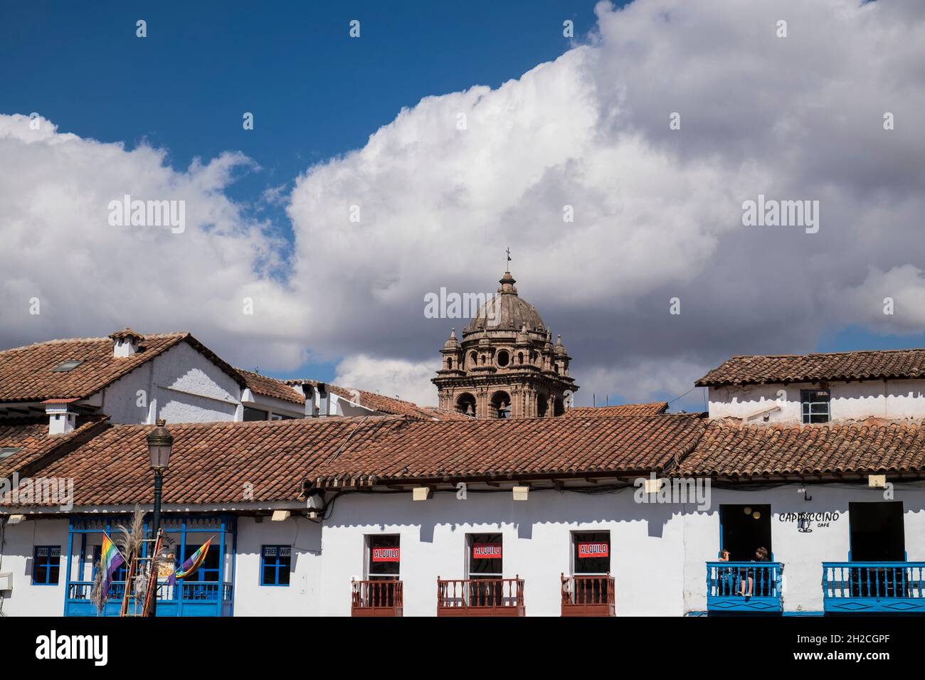 pérou, cusco, Plaza de Armas Banque D'Images