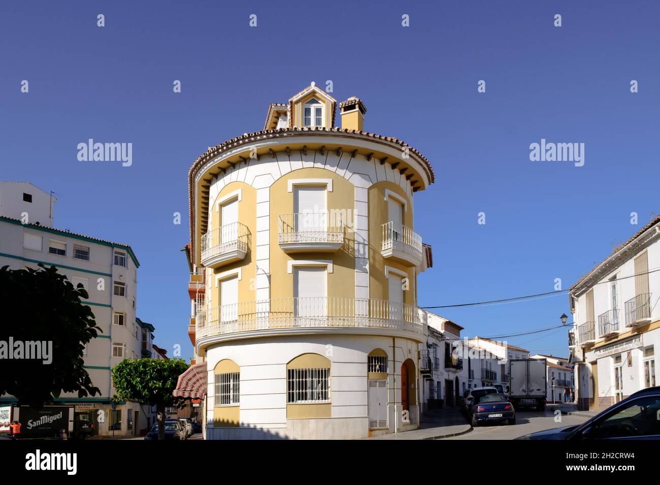 Scènes dans la ville de Velez-Malaga, Andalousie, Costa del sol, Espagne Banque D'Images