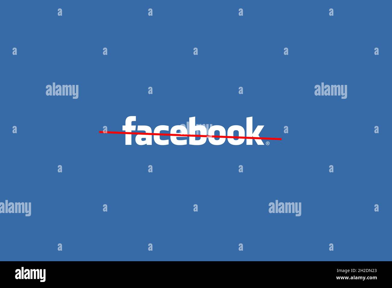Californie, États-Unis.20 octobre 2021 : concept de remarque Facebook.Facebook est une application de partage de photos et de vidéos sur les réseaux sociaux.Transition vers métave Banque D'Images