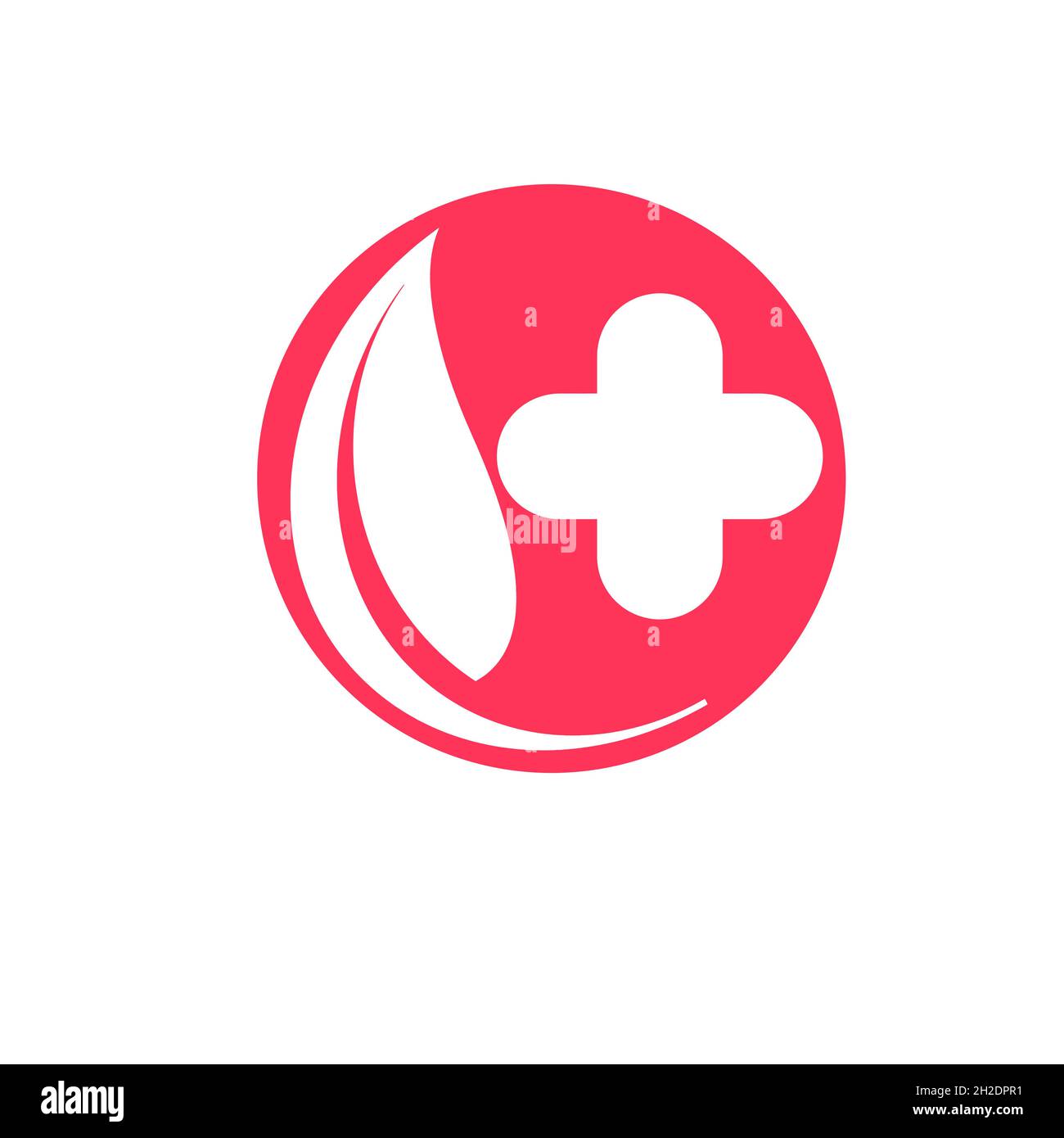 Pharmacie médecin clinique de soins médicaux logo et symboles de l'hôpital Illustration de Vecteur