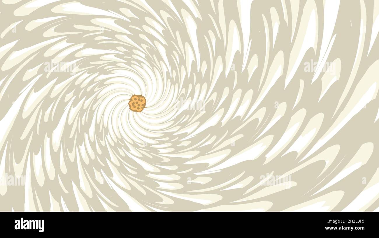 Design d'arrière-plan fait de spirales colorées.Web site design, papier peint de bureau.Vecteur art Illustrator eps 8 Illustration de Vecteur