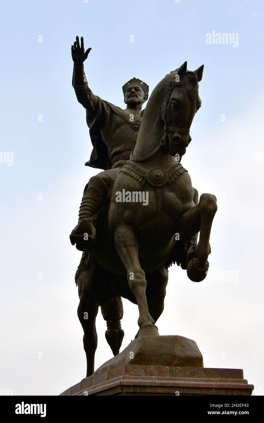 Statue of amir temur Banque de photographies et d’images à haute ...