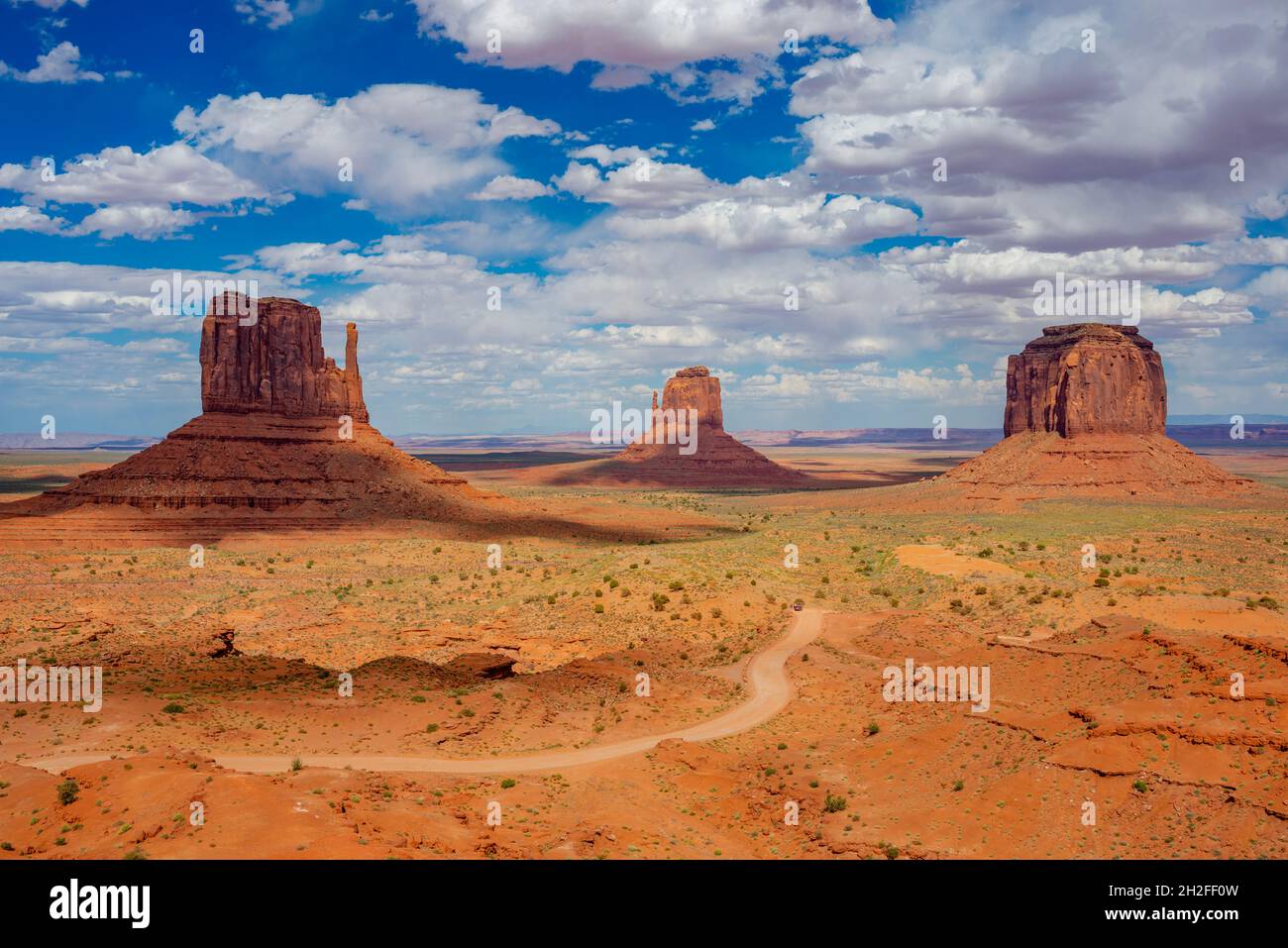 Monument Valley, Arizona, USA. Banque D'Images