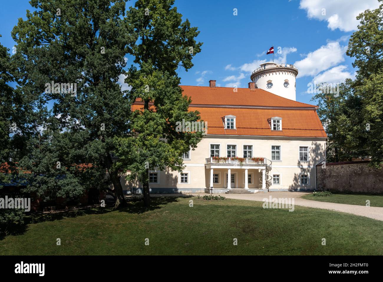 Cesis New Castle - Cesis, Lettonie Banque D'Images