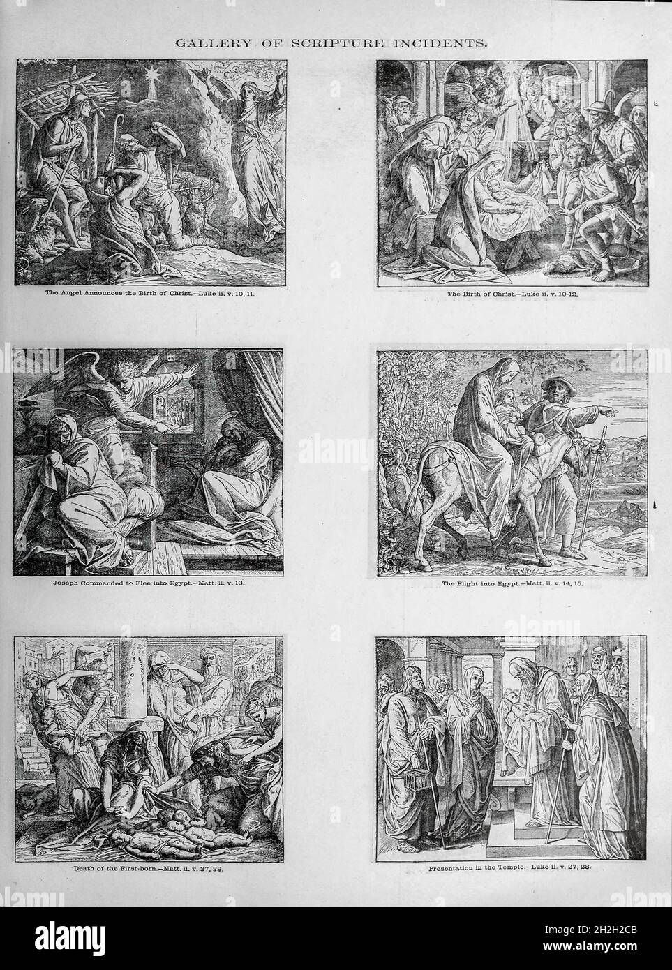 De la Bible de la famille doré contenant l'ancien et le Nouveau Testament, les Apocryphes ornés de gravures, d'illustrations et de la Galerie de la Bible de Dore.Publié à Philadelphie par William T. amies en 1883 Banque D'Images