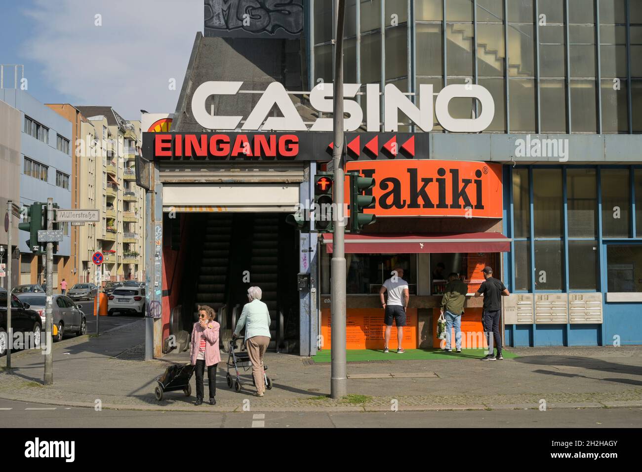 Seestraße, Müllerstraße, Wedding, Mitte, Berlin,Allemagne Banque D'Images