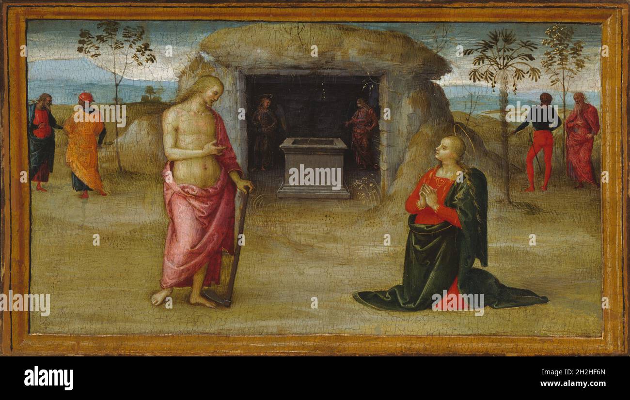 Noli me Tangere, 1500/05.[Le Christ apparaît à Marie Magdalene]. Banque D'Images