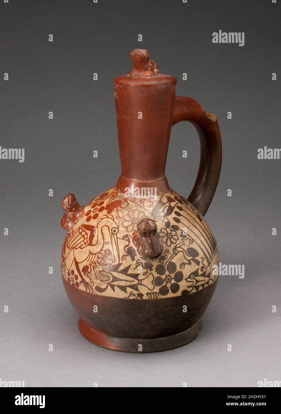 Cuve à bec d'étrier, 100 C.-B./A.D.500. Banque D'Images Cuve à bec d'étrier, 100 C.-B./A.D.500. Banque D'Images